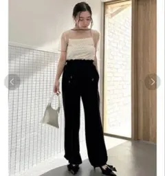 SNIDEL☆ダブルリボンスウェットパンツのサムネイル