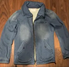 ライダースジャケット風　コットンジャケット