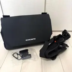 GOGOBAG ボディバッグ ウエストポーチ ブラック ショルダーバッグのサムネイル
