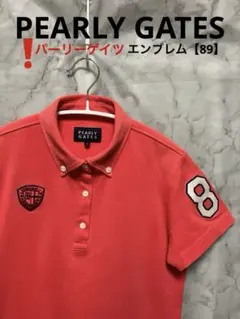 PEARLY GATESパーリーゲイツ ポロシャツ ゴルフウェア 89 サイズ0