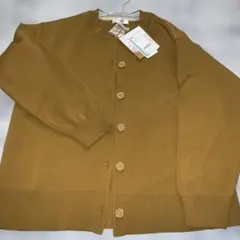 キャメル LL ニットカーディガン