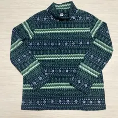 UNIQLO 幾何学模様 長袖カットソー 140