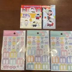 ハッピーセット　サンリオ　マクドナルドシール　インデックスシール　まとめ売り