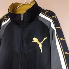 PUMA プーマ トラックジャケット 日本製 ラインロゴ