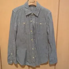 GAP 長袖シャンブレーシャツ