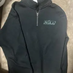 ハーフジップ スウェット