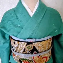 紋入り色無地(袋帯つき)　入学式　卒業式　結婚式　お宮参り　京都えり善タグつきのサムネイル
