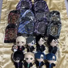 黒執事 寄宿学校編 ピこぬい ぬいぐるみ マスコット 全6種 コンプリート