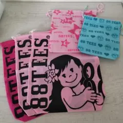 88TEES 巾着袋 4点セットのサムネイル