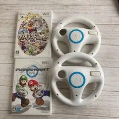 マリオカートハンドル2個セット&ワリオランドシェイク
