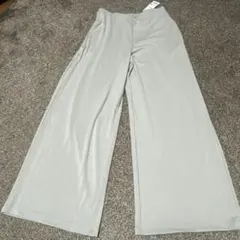 クレープジャージーストレートパンツ