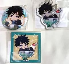 伏黒恵　まるくじ　ちゃぽんっ！　呪術廻戦　缶バッチ②