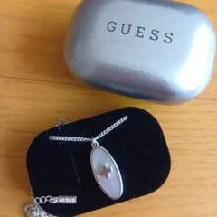GUESS✙シルバー925ネックレス シェル✙マザーオブパールクロスペンダントのサムネイル