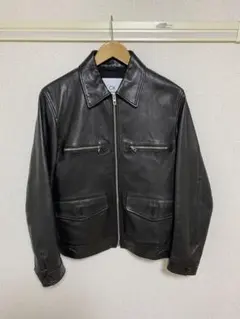 Calvin Klein/レザージャケット/size36/ブラックのサムネイル