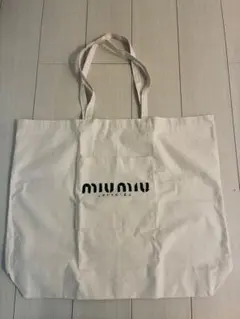 miu miu キャンバストートバッグ ノベルティ - メルカリ