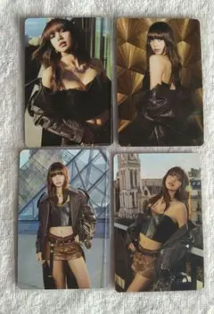 LISA リサ BLACKPINK トレカ 韓国限定 4枚セット No.232