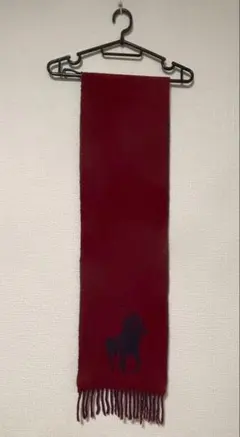 POLO RALPH LAUREN ポロラルフローレン マフラー 赤