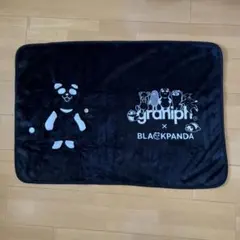 AEON×graniph ブラックパンダ ぬいぐるみ ブランケット