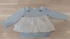 キッズ トップス カットソー バースデイ 80