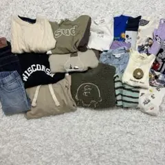 キッズ 男の子 100cm まとめ売り 21着 春夏秋冬