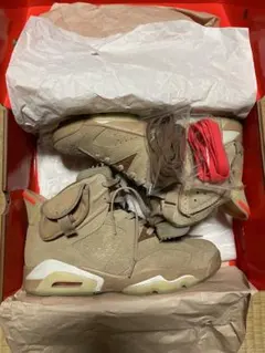 【安心鑑定】トラヴィス・スコット✕ナイキ エアジョーダン6