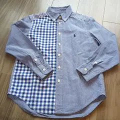 Ralph Lauren Sサイズ（140センチ前後） チェック柄シャツ