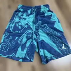 Jordan バスケットボールパンツ 青/ターコイズ