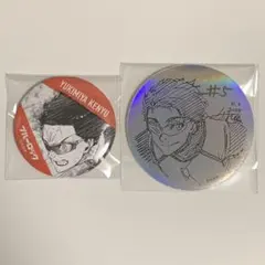 ブルーロック 伊勢丹 雪宮剣優 ホログラムステッカー 缶バッジ