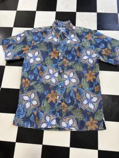 90s~ GOOUCH アート サイケ シルク 100% 総柄シャツ 90s GOOUCH シルク100% 総柄シャツ アート柄 ユニセックス美品 | Mercari