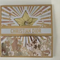 CHRISTIAN DIOR 星形オーナメント付メッセージカード