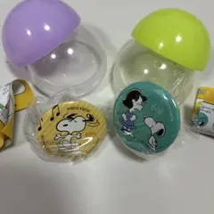 くら寿司 スヌーピー 缶バッジ 2種セットのサムネイル