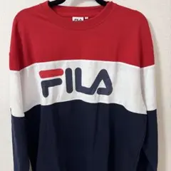 【✨スピード発送✨】FILA トレーナー　パーカー　トリコロール　定番