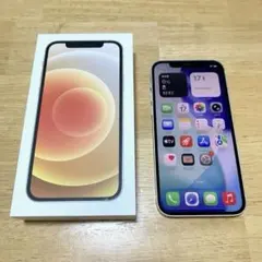iPhone12 正規品 128GB 最大容量91% ホワイト SIMフリー