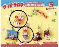 クッピーラムネ　めじるしアクセサリー　クッピーAB 2点セット