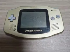 ジャンク品　Nintendo Game Boy Advance ゴールド 本体