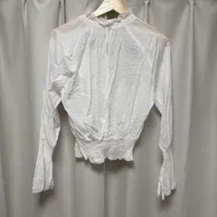 FREAK'S STORE 長袖ブラウス　フリルのサムネイル