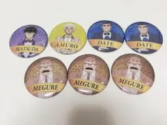 名探偵コナン 30周年記念展 缶バッジ 松田陣平 安室透 伊達航 目暮警部