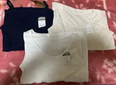下着 キャミソール タンクトップ 3点セット