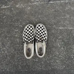 VANS チェッカーボード スリッポン