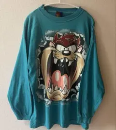 希少デザイン☆タスマニアンデビル 四輪バギー ラグラン Tシャツ L 