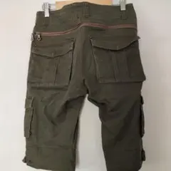 ハーフパンツ メンズ 《S》 ミニタリー　カーキのサムネイル