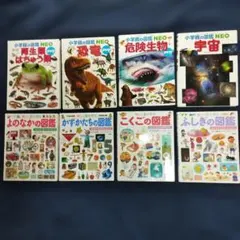 「小学館の図鑑NEO４冊」・「プレNEO４冊」の8冊セット