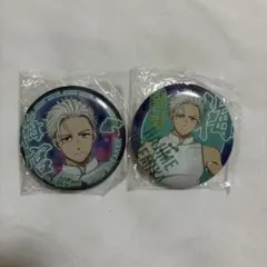 windbreaker 梅宮一　ガチャガチャ　缶バッジ２点