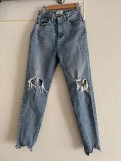 GYDA ジェイダ　デニム　ダメージデニム　パンツ　ライトブルー