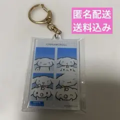 サンリオキャラクターズ　証明写真風キーホルダーvol2 シナモロール　匿名配送