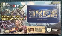 【動作確認のみ・極美品】Newニンテンドー3DS LL モンハンクロス＋MH4