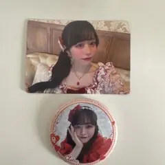 キューストCUTIE STREET 佐野愛花　トレカ・缶バッジセット