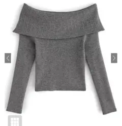 GRL オフショルニットトップス[ru1042]