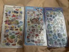 国内正規品 プチドロップステッカー　ピクサー　クラシック　ミッキーフレンズ