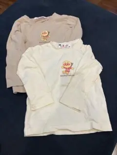 お揃い　リンクコーデ　アンパンマン 長袖Tシャツ 90 100